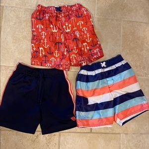 Swim trunks and athletic shorts